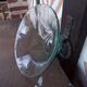 Cloche verre vert céladon