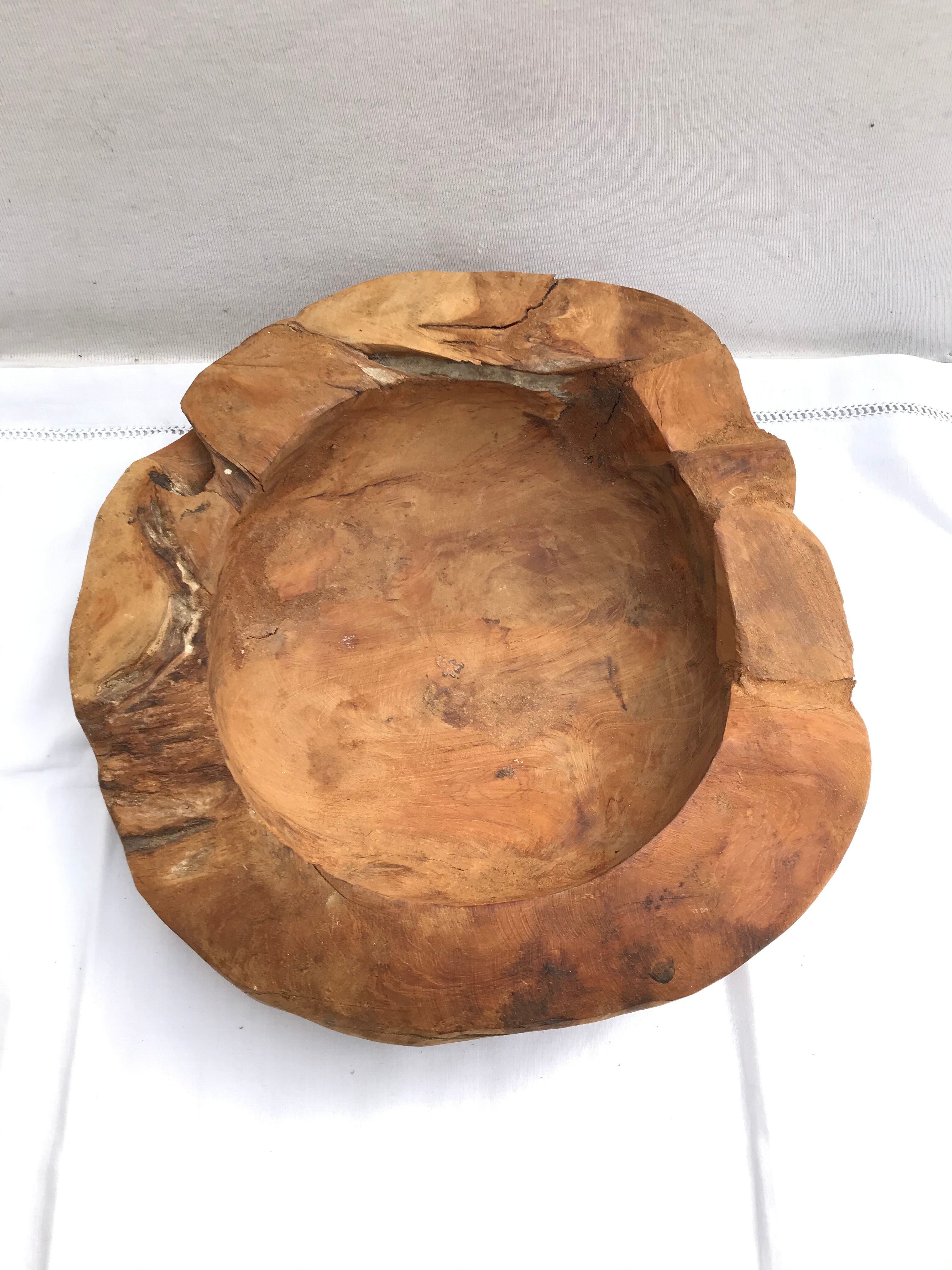 Ancient natural trinket bowl