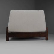 Pair of rosewood lounge chairs by Móveis Cimo, Brazil 1950s