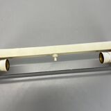 cubic Large 38cm Teak and Metal adjustable wall light element, Germany 1950s