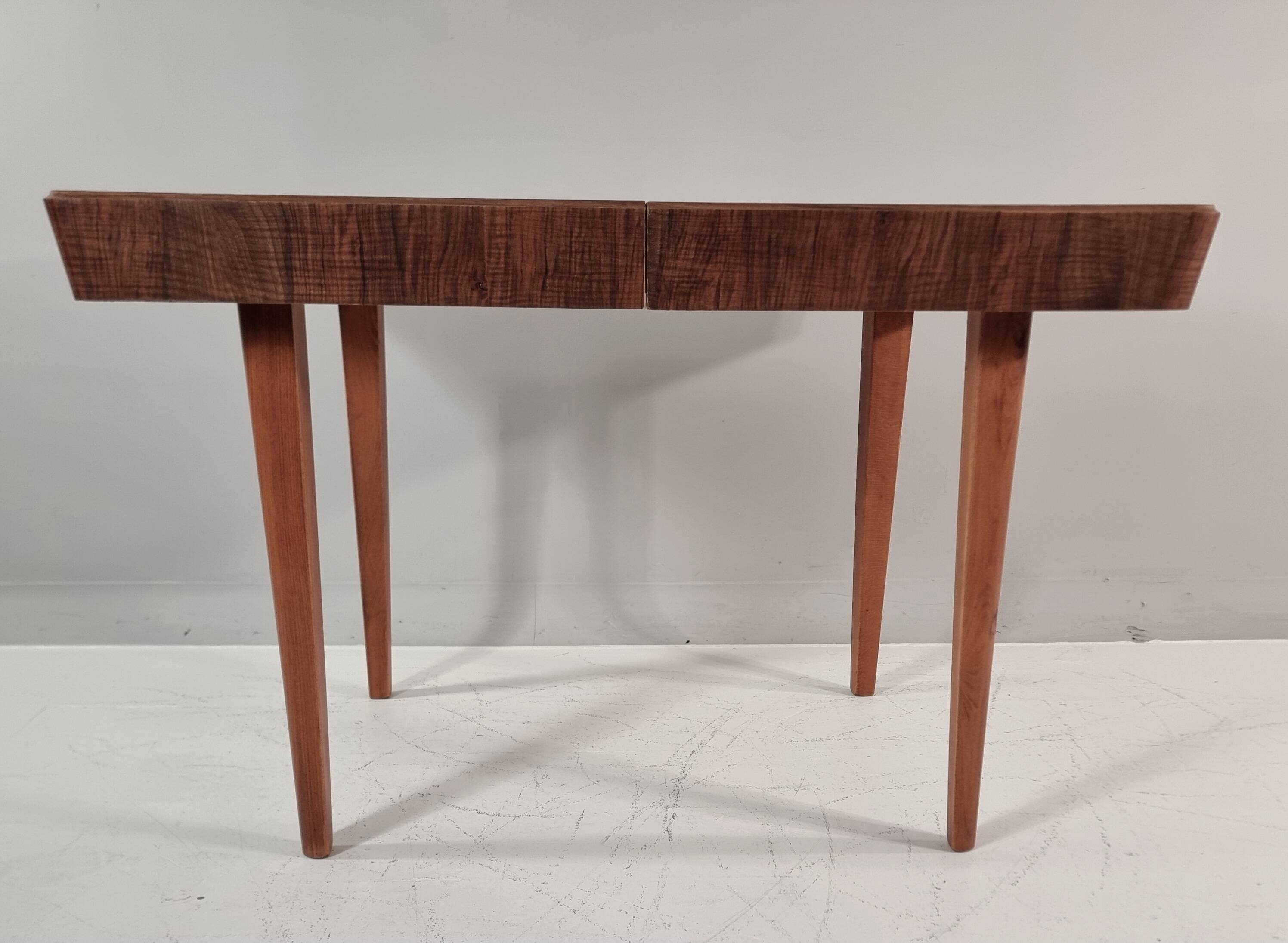 Art Deco Dining Table in Walnut, 1960s