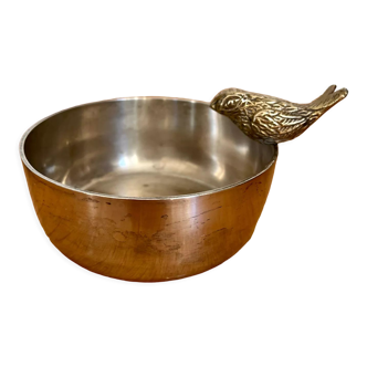 Antique silver metal cup