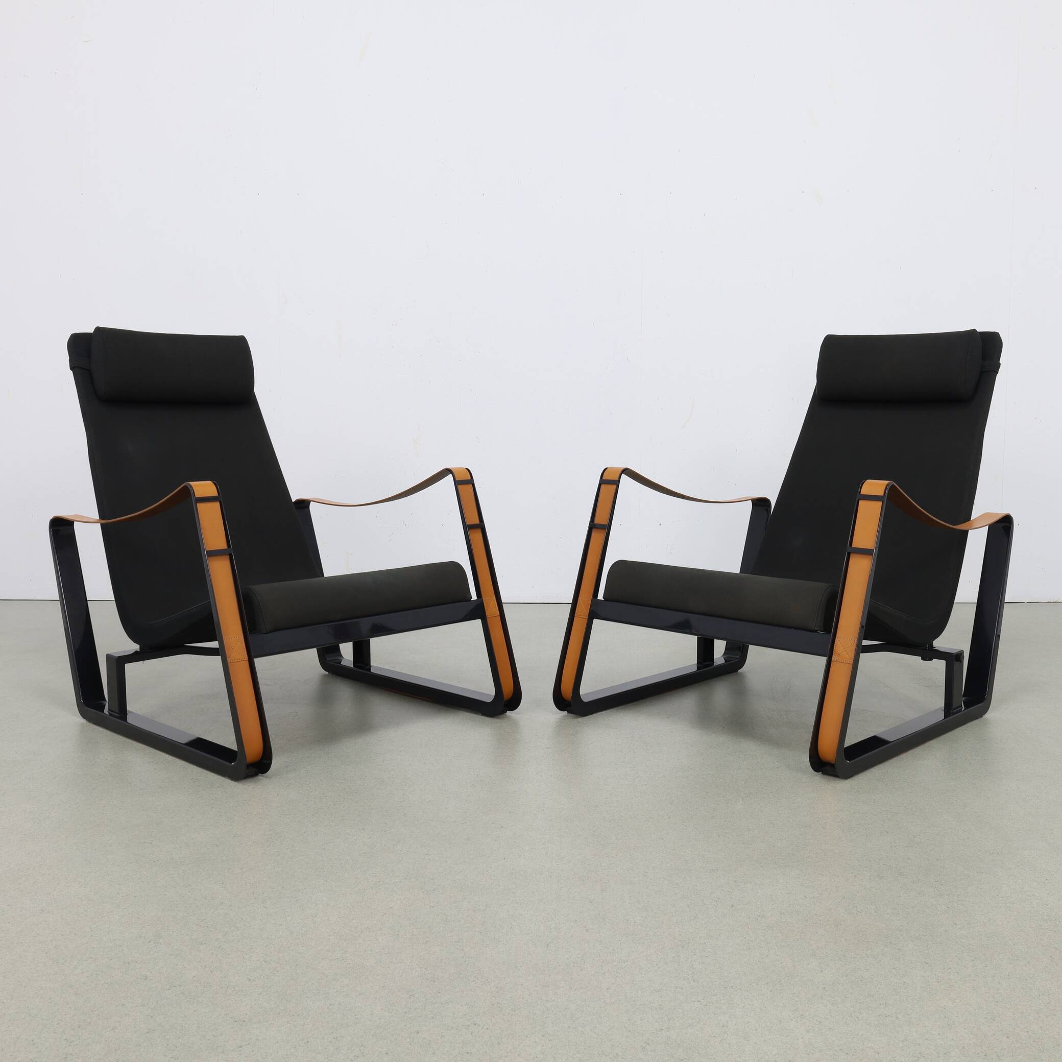 2x Lounge Chair Cité by Jean Prouvé for Vitra (set price)