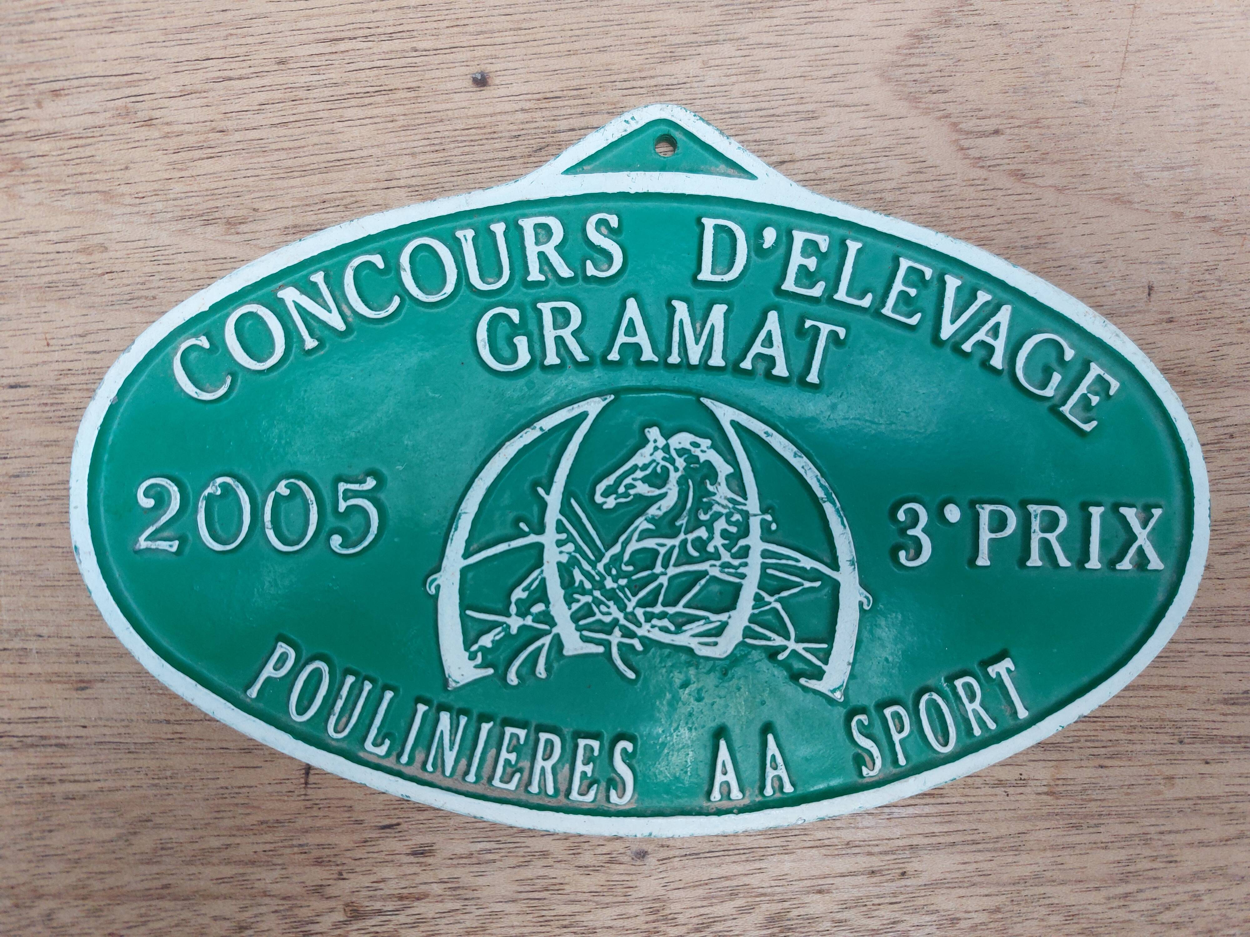 Alu competition plate