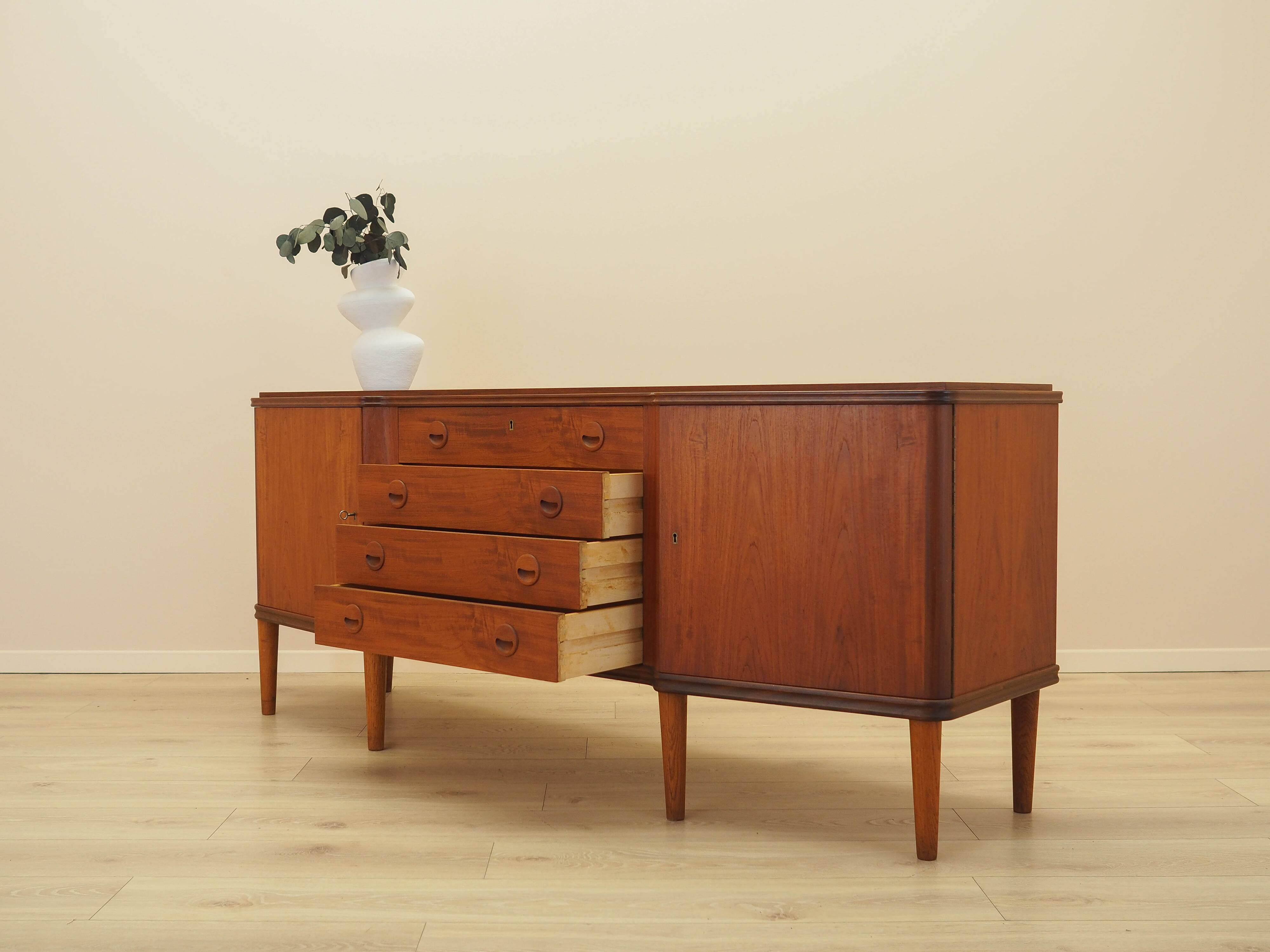 Teak sideboard, Danish design, 1960s, made in Denmark