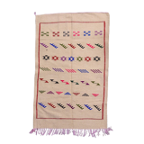 Moroccan carpet bohemian cream