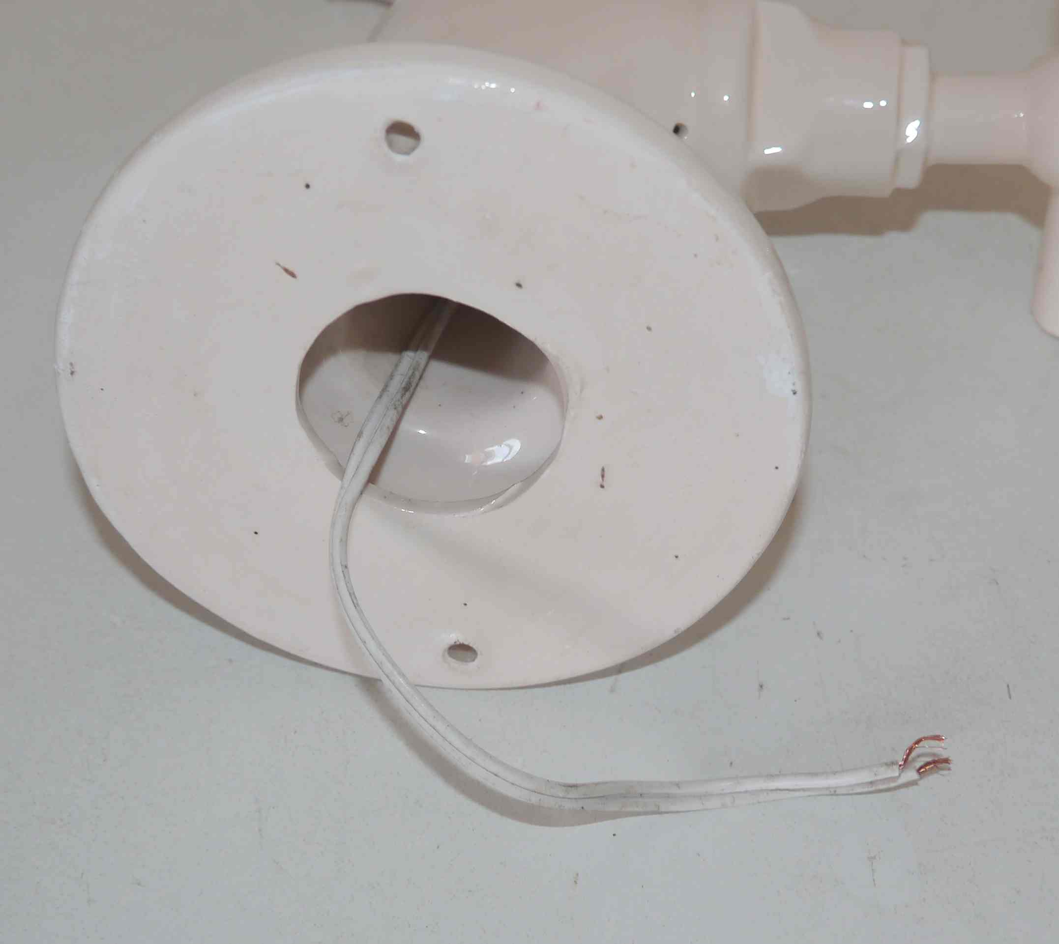 "Robinet" wall lamp from Roche Bobois 80's ceramic