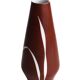 1960s Lichte Porcelain Flower Vase – Mid-Century Elegance
