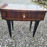 Pair of vintage rosewood bedside tables