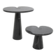 Black Marble Eros Coffee Tables by Angelo Mangiarotti for Skipper, 1980s, Set of 2