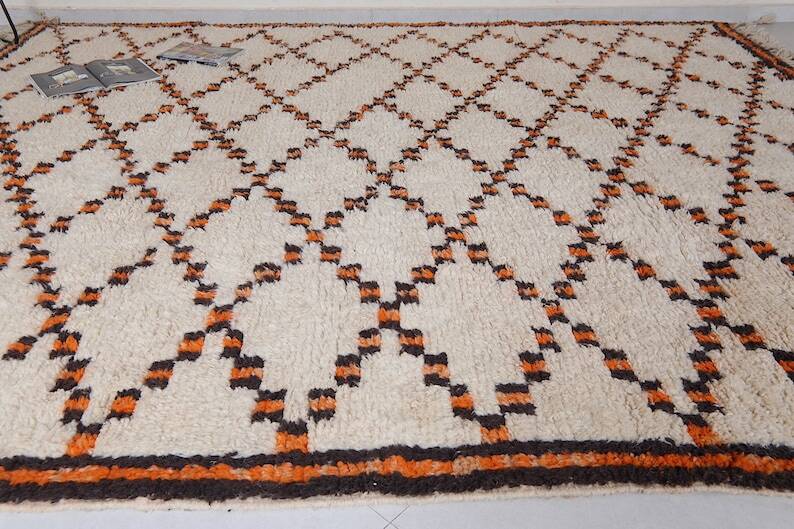 Cream Moroccan Rug - Berber Rug 150/250cm