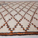 Cream Moroccan Rug - Berber Rug 150/250cm