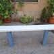 Console in White Lacquer with Cylindrical Plastic Legs by Tresoldi Salvati, 1980s