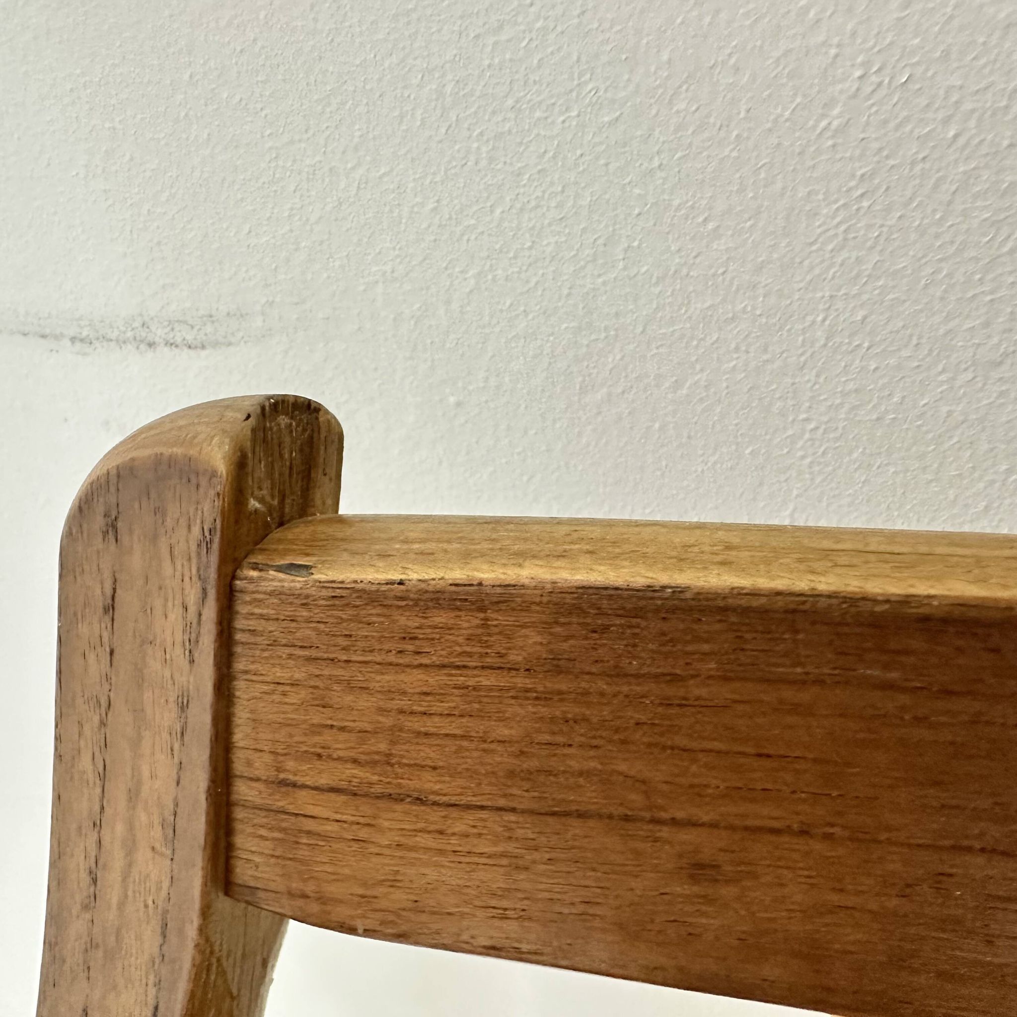Lot de 4 chaises de salle à manger en contreplaqué, années 1960