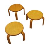 Set of three plant stands, Danish design, 1970s, production: Denmark