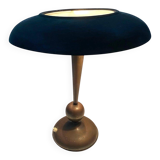 Mid-Century Brass Table Lamp by Oscar Torlasco, 1950s