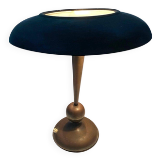 Mid-Century Brass Table Lamp by Oscar Torlasco, 1950s