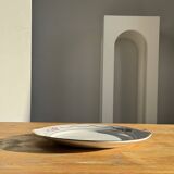 L'Amandinoise rose gold tart dish D30