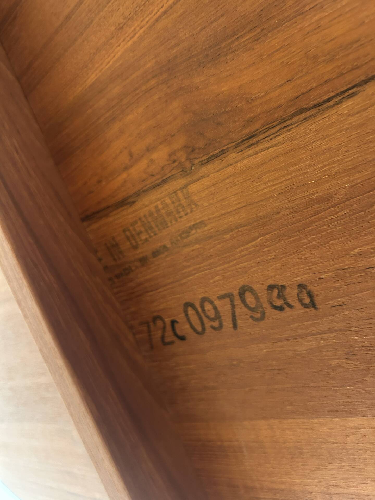 Danish coffee table