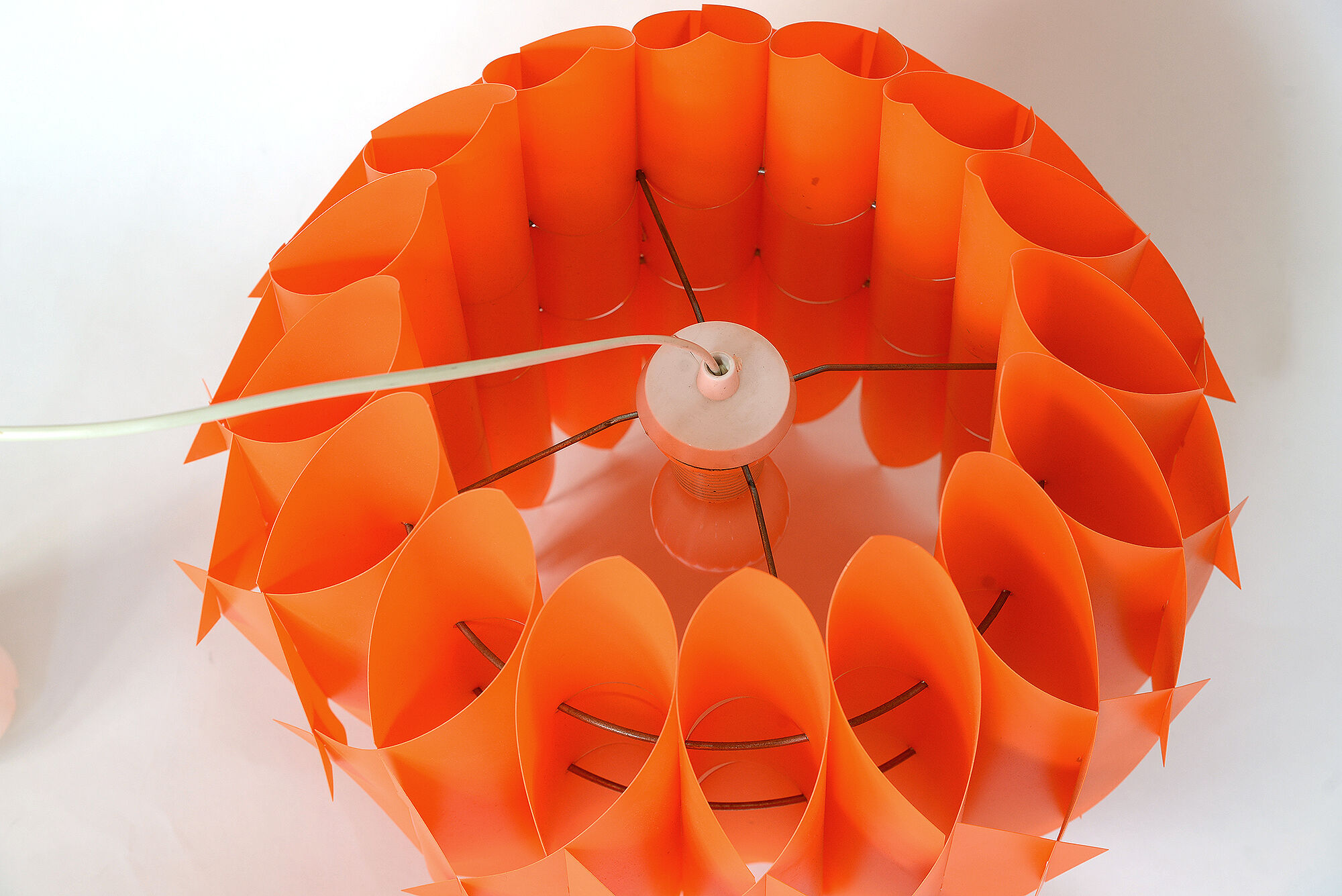 Acrylic pendant light "Butterfly" by Lars Shiøler for Hoyrup lighting. Denmark 1960s