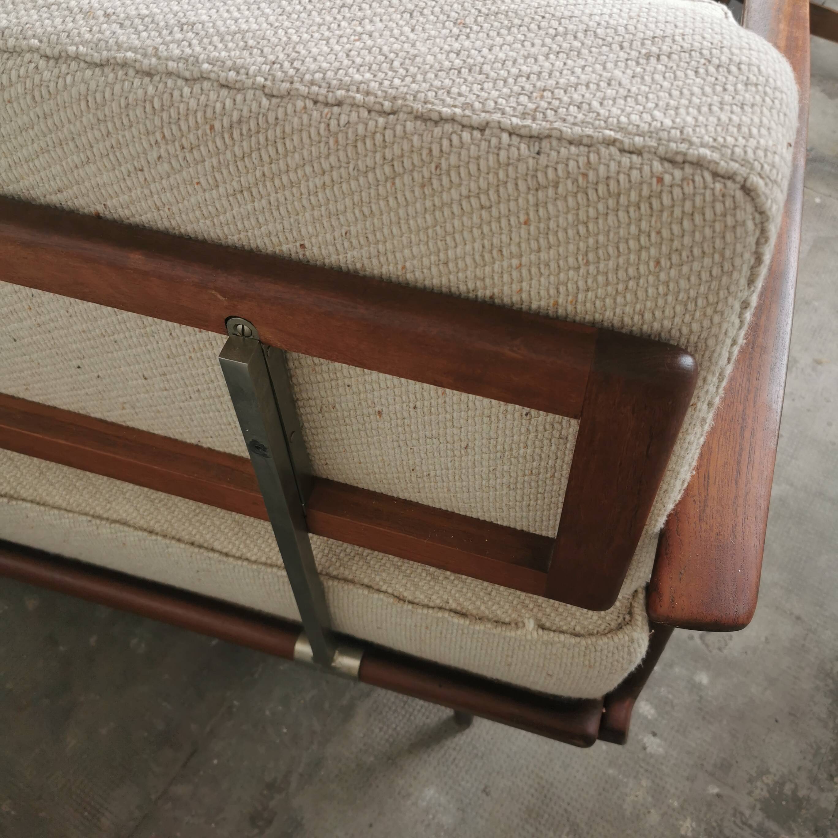 Bench, daybed knoll Antimotte vintage 60s