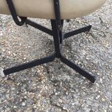 Pair of vintage swivel armchairs design xxeme
