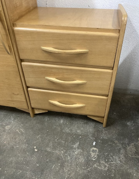 Vintage asymmetrical wardrobe 1960