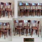 6 chairs THONET No.124 early 20th century