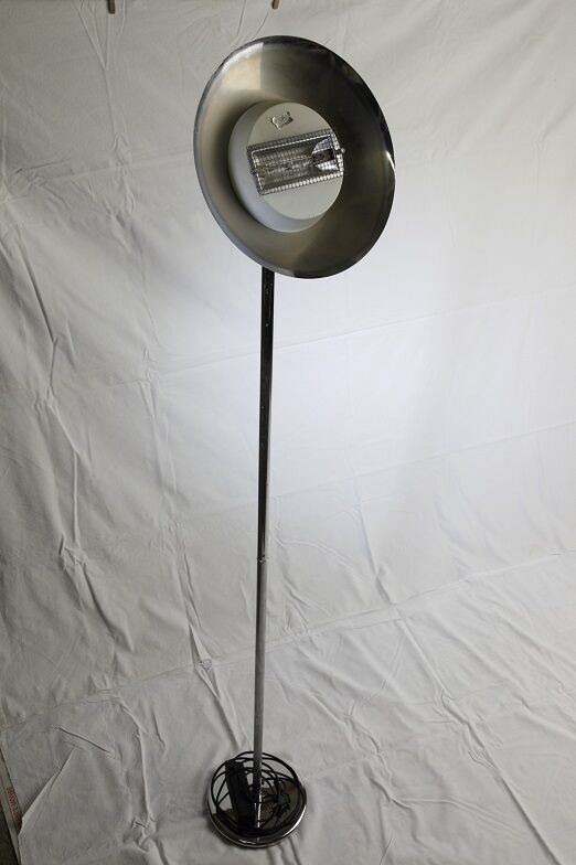 Chrome floor lamp indirect light 80s vintage