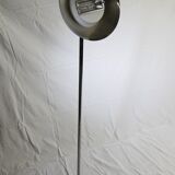 Lampadaire chromé lumière indirecte années 80 vintage