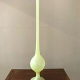 Soliflore in opaline yellow glass