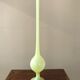 Soliflore in opaline yellow glass