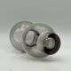 Murano glass 70s vase - mid century modern decor - vintage fume glass made in italy