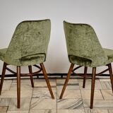 Set of four chairs designed by Radomir Hoffman, TON Czechoslovakia, 1960s.