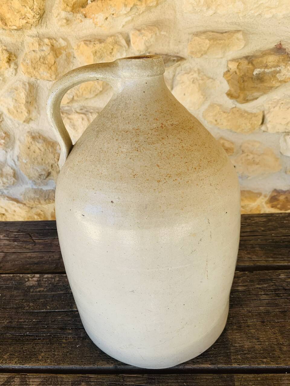 Large stoneware jar, 7 litres, by F.H. Cowden, circa 1880
