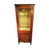Vitrine en noyer style Louis XVI