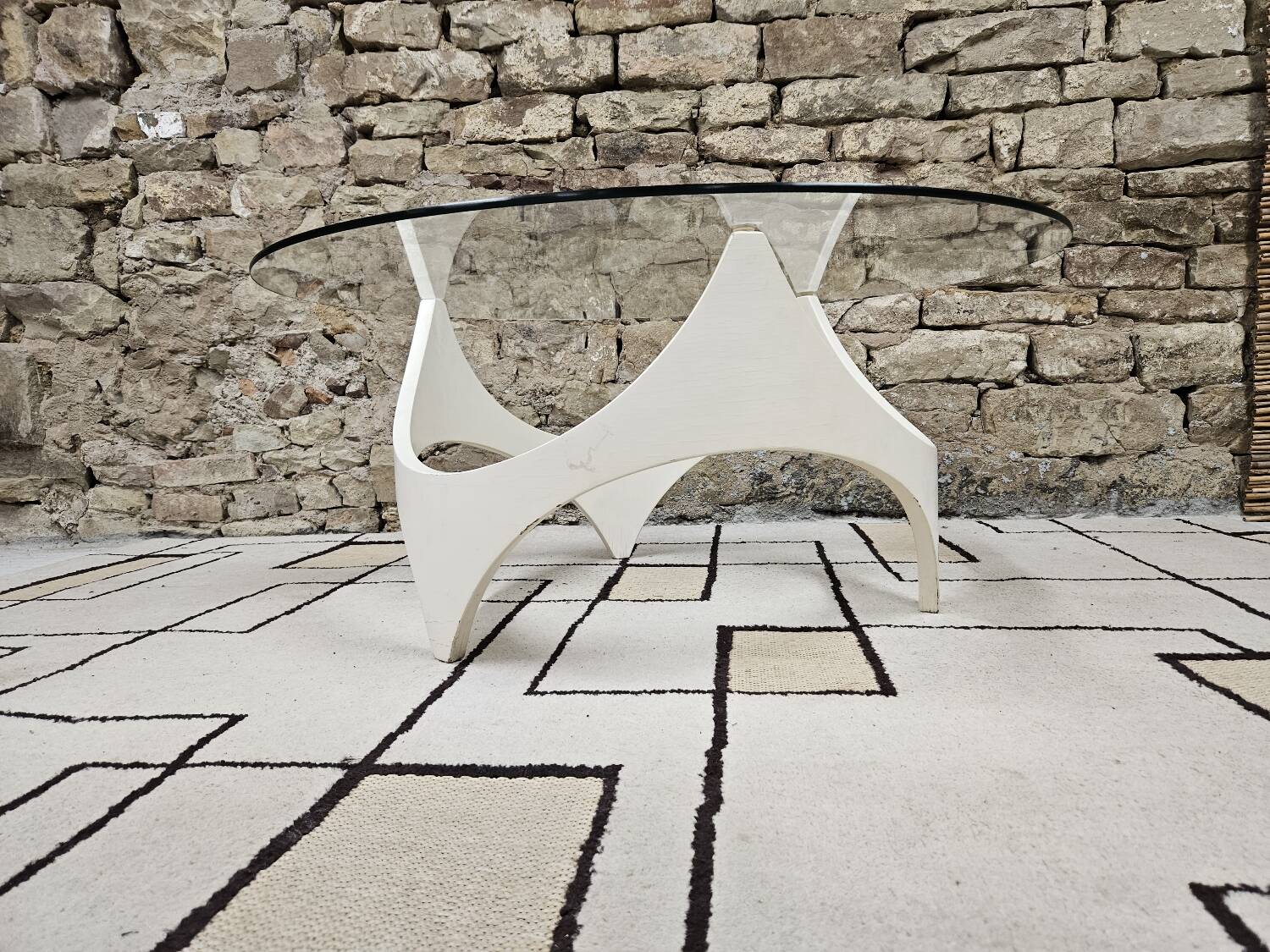 Table basse vintage desing 1970"