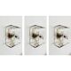 Ensemble de 3 lampes murales ou de plafond en verre de Murano par Carlo Nason pour Mazzega