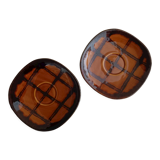 2 saucers Lunéville Badonviller