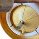 Suspension vintage orange space age UFO