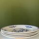 Assiettes plates terre de Fer