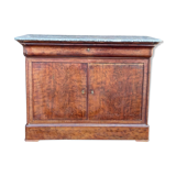 Louis Philippe vintage buffet in speckled mahogany