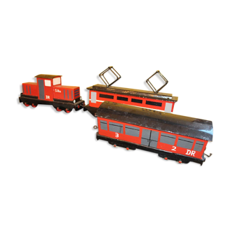 Train en metal decorative jouet