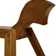 Vintage rocking horse 60s pinewood design minimalist design