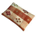 Vintage turkish kilim cushion cover 30x50cm