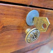 Art Deco bedside table or side table from the 1930s.
