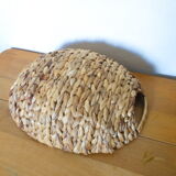 Palm basket braided