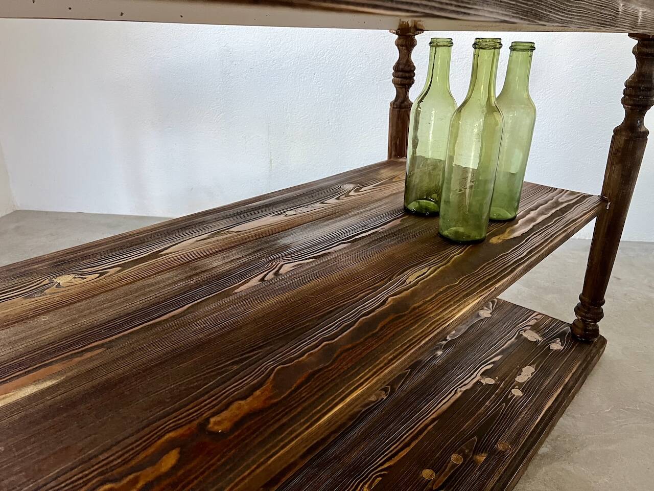 Table - 50s drapery console