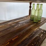 Table - 50s drapery console