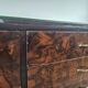 Mid Century 70's Chest of Drawers with Glass Top